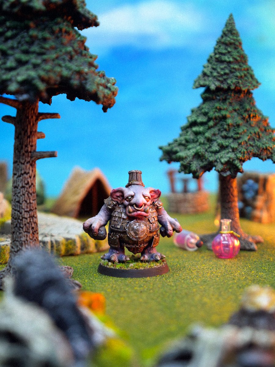 Miniature gameplay photo
