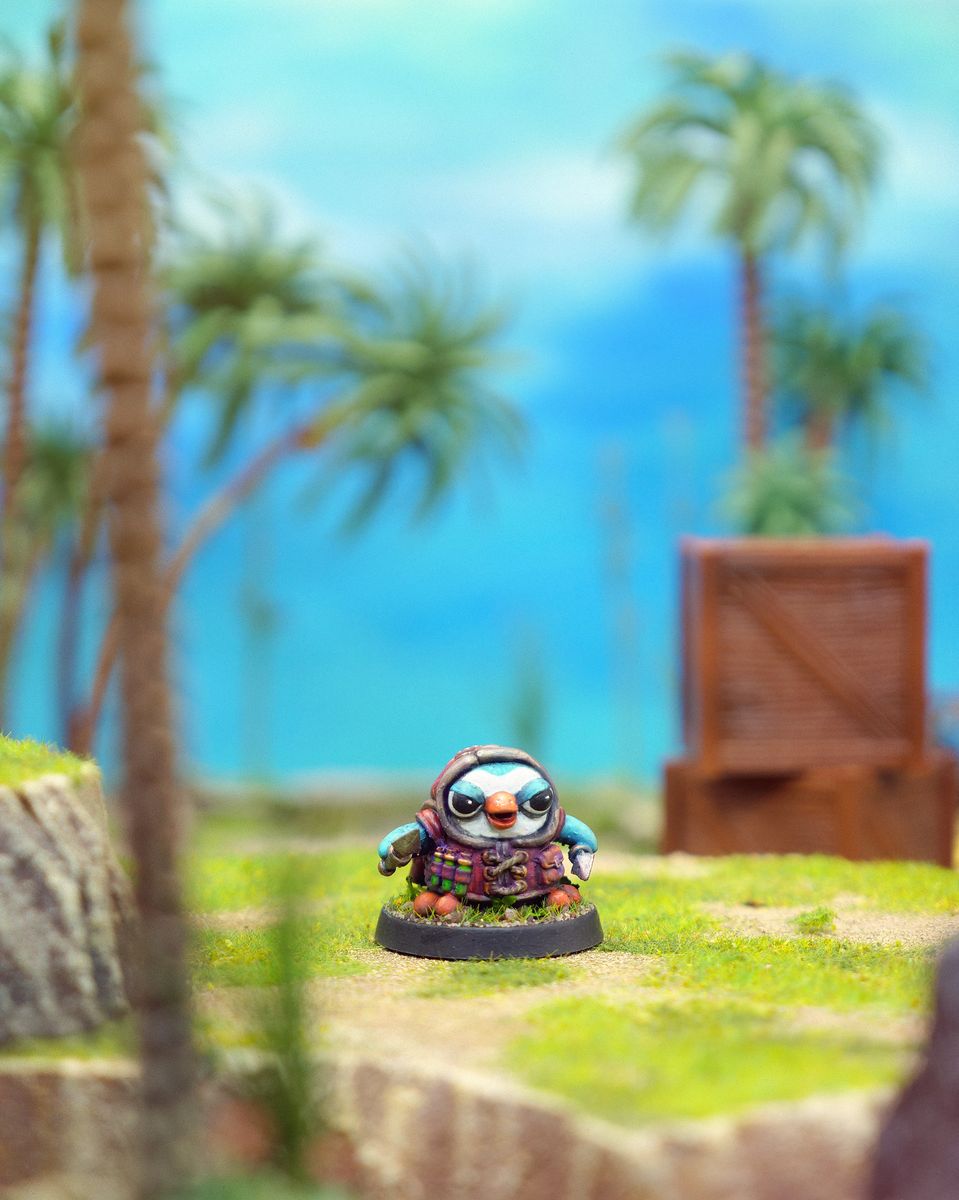 Miniature gameplay photo