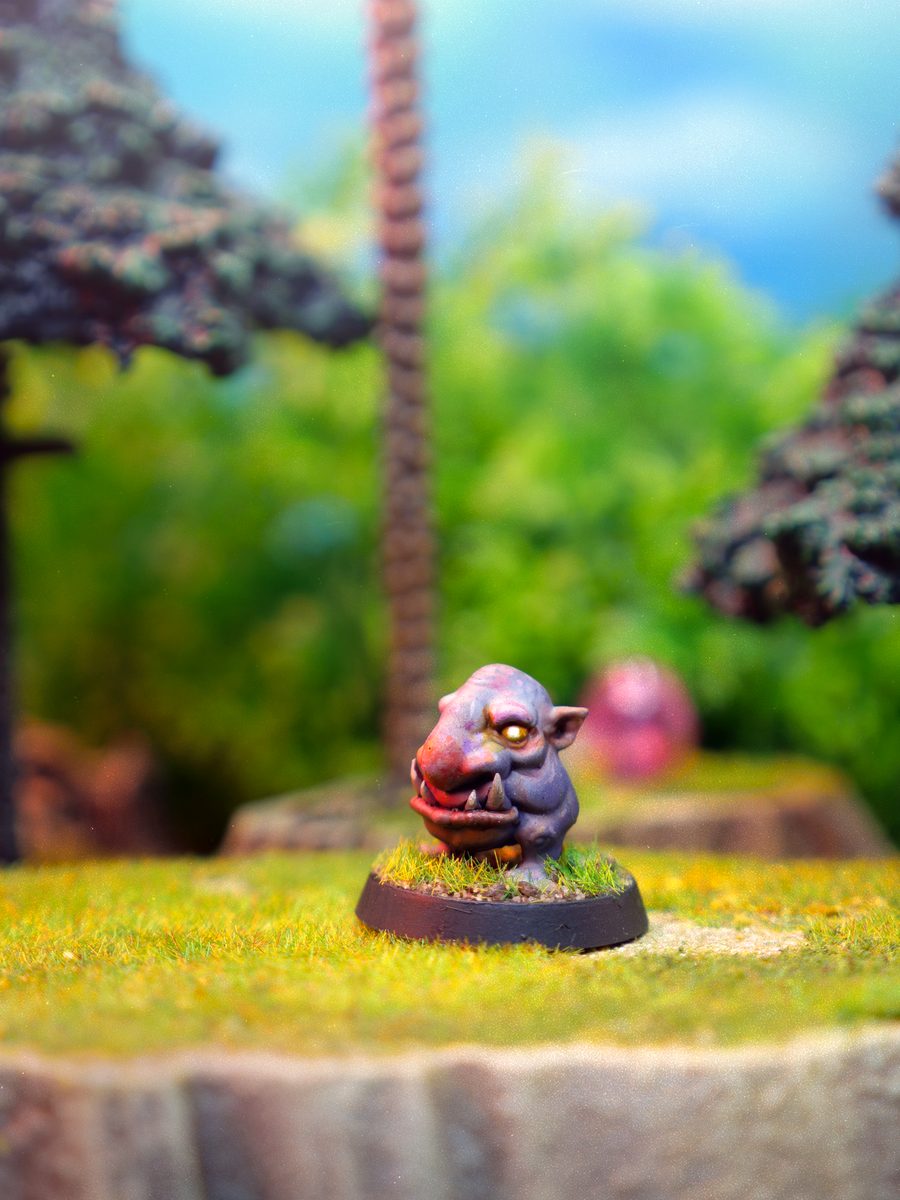 Miniature gameplay photo