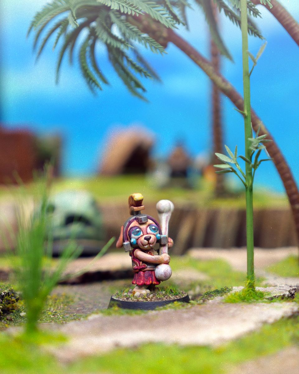 Miniature gameplay photo