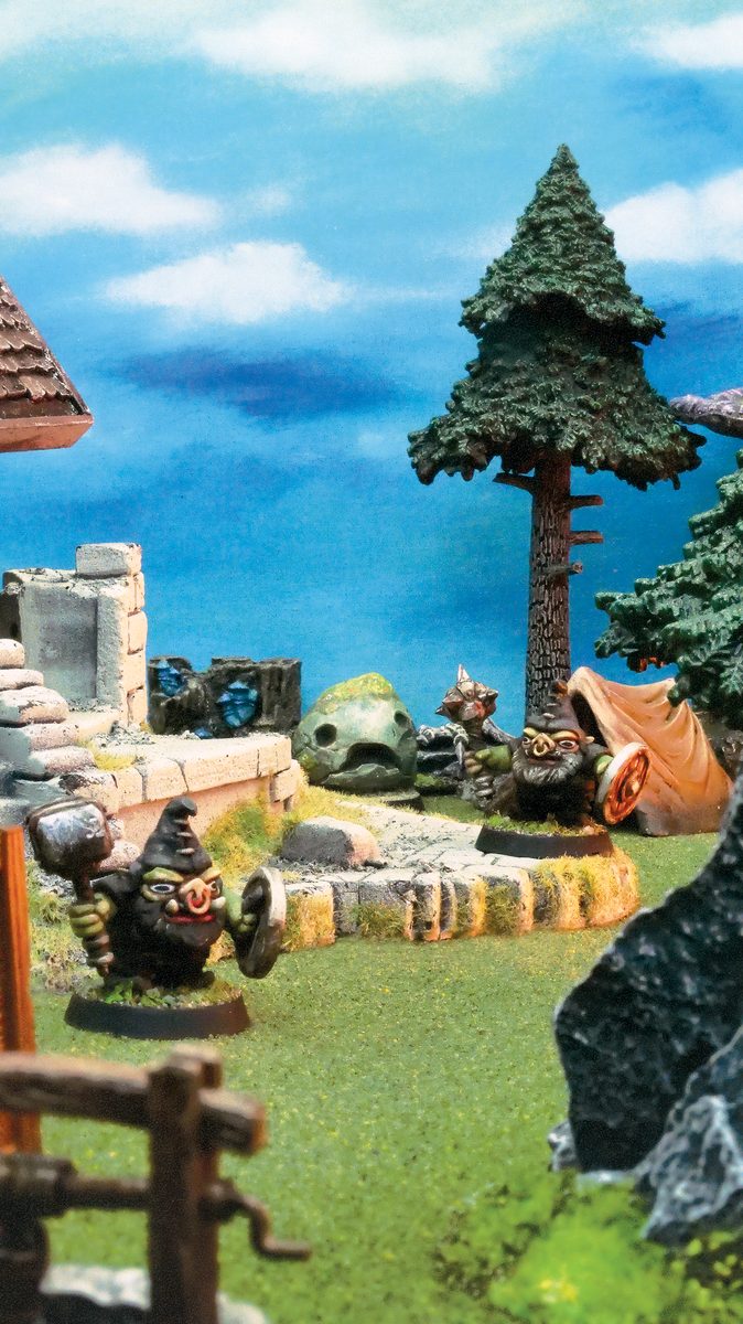 Miniature gameplay photo
