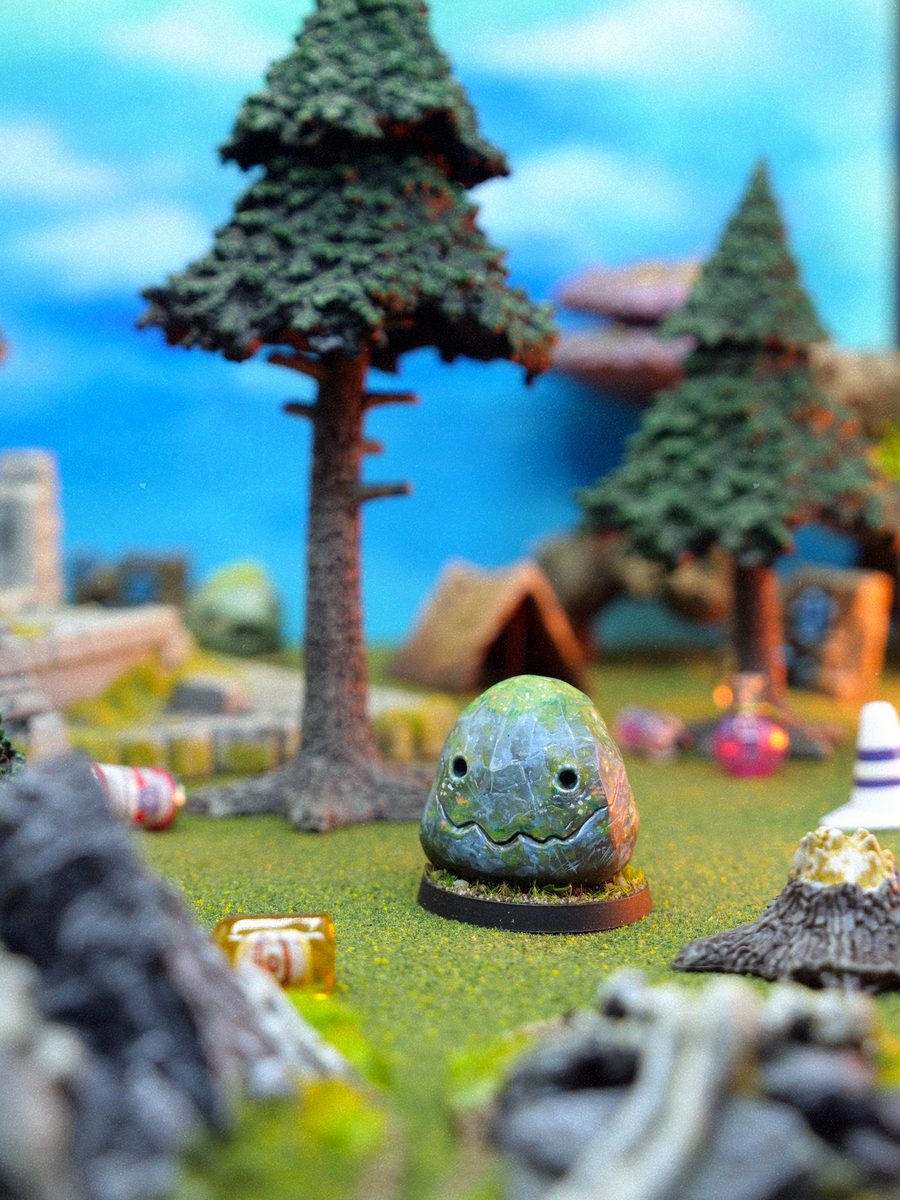 Miniature gameplay photo